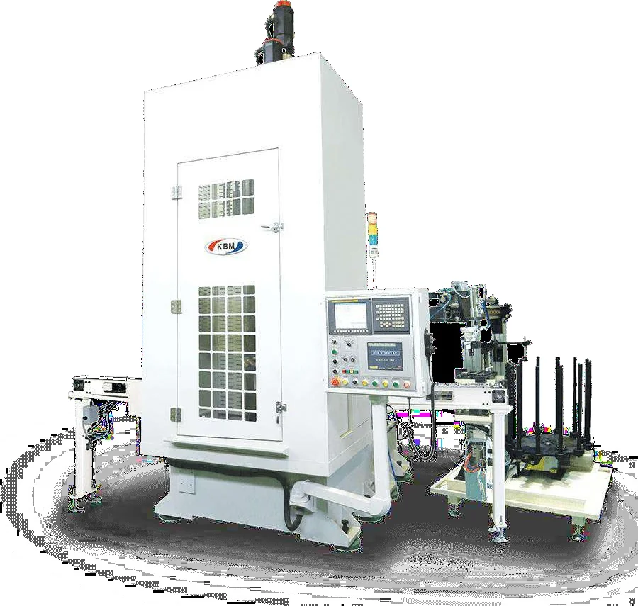 KBM 60T 3-Stage Broach with Automation